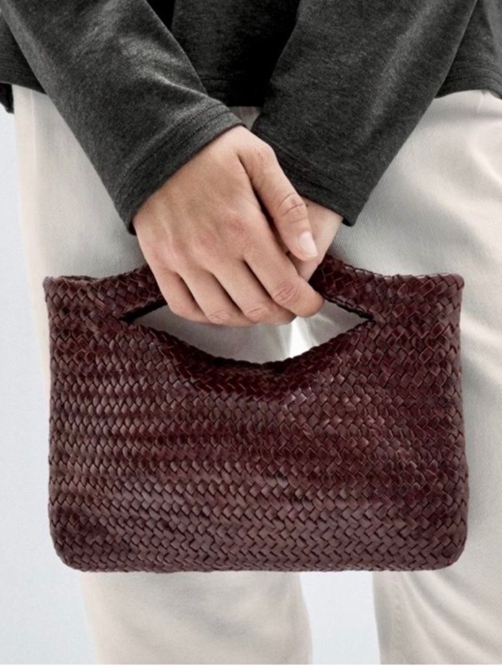 NWT Massimo Dutti Leather Bag